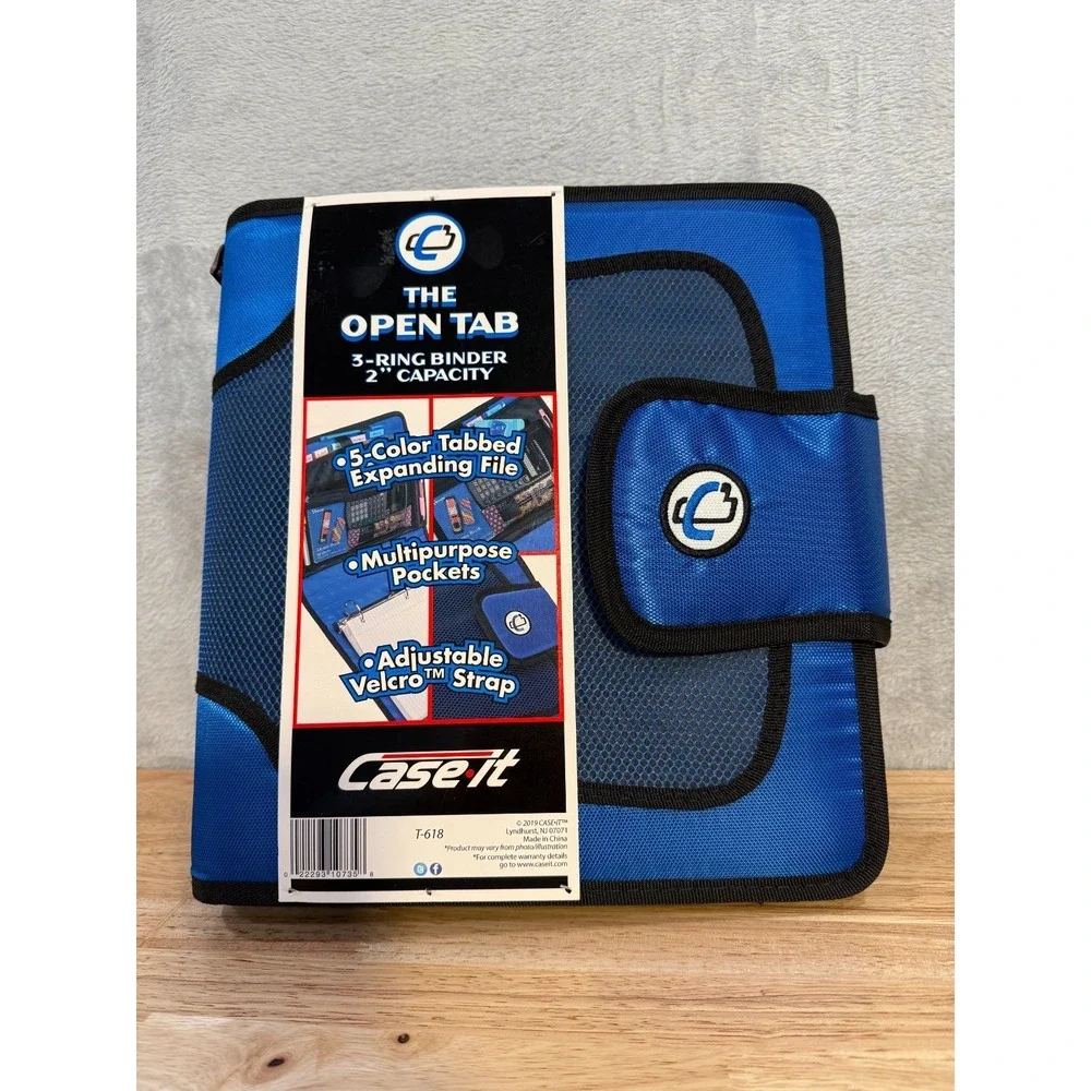 Case‎ It Open Tab 3 Ring Binder 2